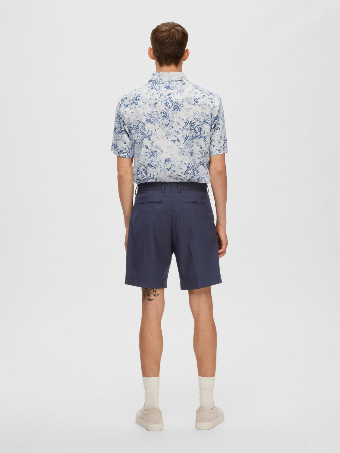 SELECTED HOMME - SLIM-ADAM Shorts - Dark Sapphire
